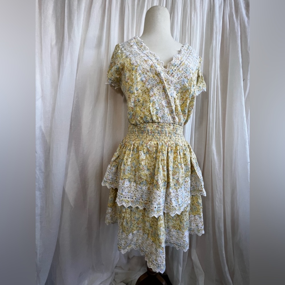 AEO floral ruffle dress - Picture 2 of 7